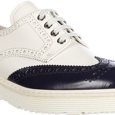 Prada Derby Bicolor White