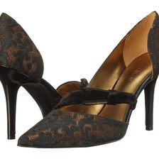 Nine West Janice Brown Black/Black Fabric