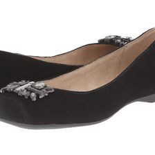 Jessica Simpson Mollins Black Luxe Kid Suede