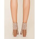 Incaltaminte Femei Forever21 Faux Suede Cutout Heels Taupe