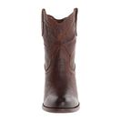 Incaltaminte Femei Frye Tabitha Pull On Short Dark Brown Washed Antique Pull Up