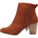 Incaltaminte Femei TOMS Lunata Bootie Cognac Suede