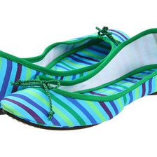 Incaltaminte Femei French Sole Foxy Turquoise Stripe