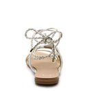 Incaltaminte Femei Marc Fisher Kela Flat Sandal WhiteGold