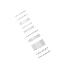 Bijuterii Femei Forever21 Midi Tube Ring Set Silver