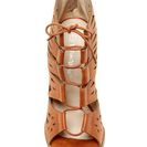 Incaltaminte Femei Nature Breeze Webber Caged Bootie TAN PU