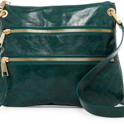 Hobo Everly Leather Crossbody HUNTER