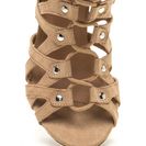 Incaltaminte Femei CheapChic Dreamy Discovery Caged Chunky Heels Natural