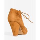 Incaltaminte Femei CheapChic In The Limelight Bootie Cognac