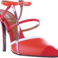 Fendi Heel Sandals Nappa Red