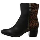 Incaltaminte Femei Naturalizer Harding Black LeatherLeopard Pony Hair