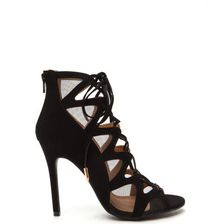 Incaltaminte Femei CheapChic Generation Z Faux Nubuck Heels Black
