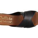 Incaltaminte Femei Callisto of California Cinamon Wedge Sandal Black