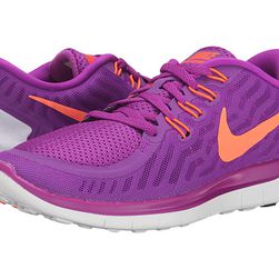 Incaltaminte Femei Nike Free 50 Vivid PurpleBlackFuchsia GlowHyper Orange