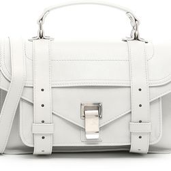 Proenza Schouler Lux Leather Ps1 Tiny Bag PALE STEEL
