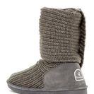 Incaltaminte Femei Bearpaw Knit Genuine Sheepskin Lined Boot GRAY