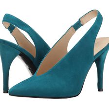 Nine West Fennel Blue Green Suede