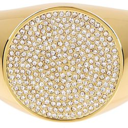 Vince Camuto Pave Flat Top Circle Cuff GOLDT