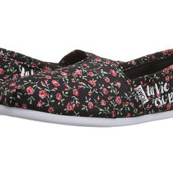 Incaltaminte Femei TOMS Seasonal Classics Black Textile Floral