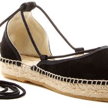 Free People Marina Espadrille Flat BLACK