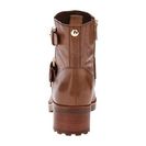 Incaltaminte Femei Michael Kors Gretchen Bootie Dark Caramel Distressed Vachetta