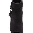 Incaltaminte Femei Joe\'s Jeans Celina Peep Toe Bootie BLACKSUEDE
