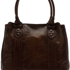 Frye Melissa Tote Dark Brown