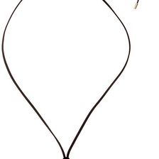 Ralph Lauren Round Pendant Necklace Blk/Tort/Gld