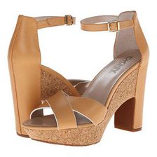 Incaltaminte Femei DKNY Willa Ankle Strap Natural Shiny Calf