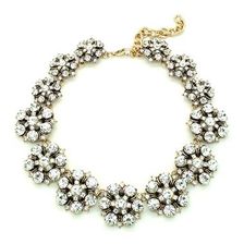 Bijuterii Femei Eye Candy Los Angeles Golden Flower Necklace GOLD