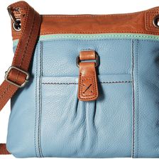 The Sak Kendra Leather Crossbody Harbour Block