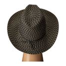 Accesorii Femei San Diego Hat Company UBM4449 Panama Fedora Hat with Metallic Yarns BlackGold