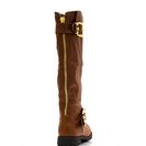 Incaltaminte Femei CheapChic Studly Double Buckle Boots Chestnut