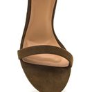 Incaltaminte Femei CheapChic Simple Statement Faux Suede Heels Olive