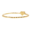 Bijuterii Femei Bony Levy 14K Yellow Gold Beaded Heart Ring - Size 65 14K YELLOW GOLD
