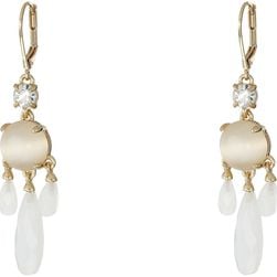 Kate Spade New York Semi Precious Chandelier Earrings White