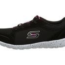 Incaltaminte Femei SKECHERS Stardust - In-The-Groove Black White