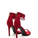 Incaltaminte Femei CheapChic Slap On The Cuffs Strappy Heels Red