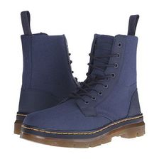 Incaltaminte Femei Dr Martens Combs Fold Down Boot Navy Extra Tough NylonRubbery
