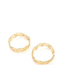 Bijuterii Femei CheapChic Di-vine Pick Stretchy Bracelet Set Gold