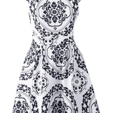 Rochie cu aspect Scuba 