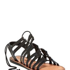 Incaltaminte Femei Elegant Footwear Lupitaa Strappy Lace-Up Sandal BLACK