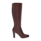 Incaltaminte Femei Frye Marissa Back Zip Tall Dark Brown Soft Vintage Leather