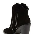 Incaltaminte Femei Joie Monte Suede Bootie BLACK SUEDE WITH STUDS