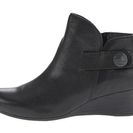 Incaltaminte Femei Rockport Total Motion 45mm Wedge Stone Bootie Black Dist Goat