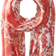 Michael Stars Dotted Python Scarf Sea Lily