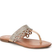 Incaltaminte Femei Jessica Simpson Ravalli Flat Sandal Nude