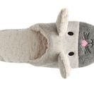 Incaltaminte Femei Mix No 6 Rabbit Slide Slipper Grey