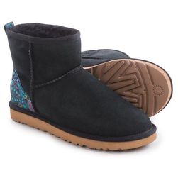 Incaltaminte Femei UGG UGG Australia Classic Mini Liberty Boots - Suede ASPHALT (02)