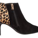 Incaltaminte Femei Rockport Total Motion 75mm Pointy Toe Layer Bootie Black Kid SuedeLeopard Hair On
